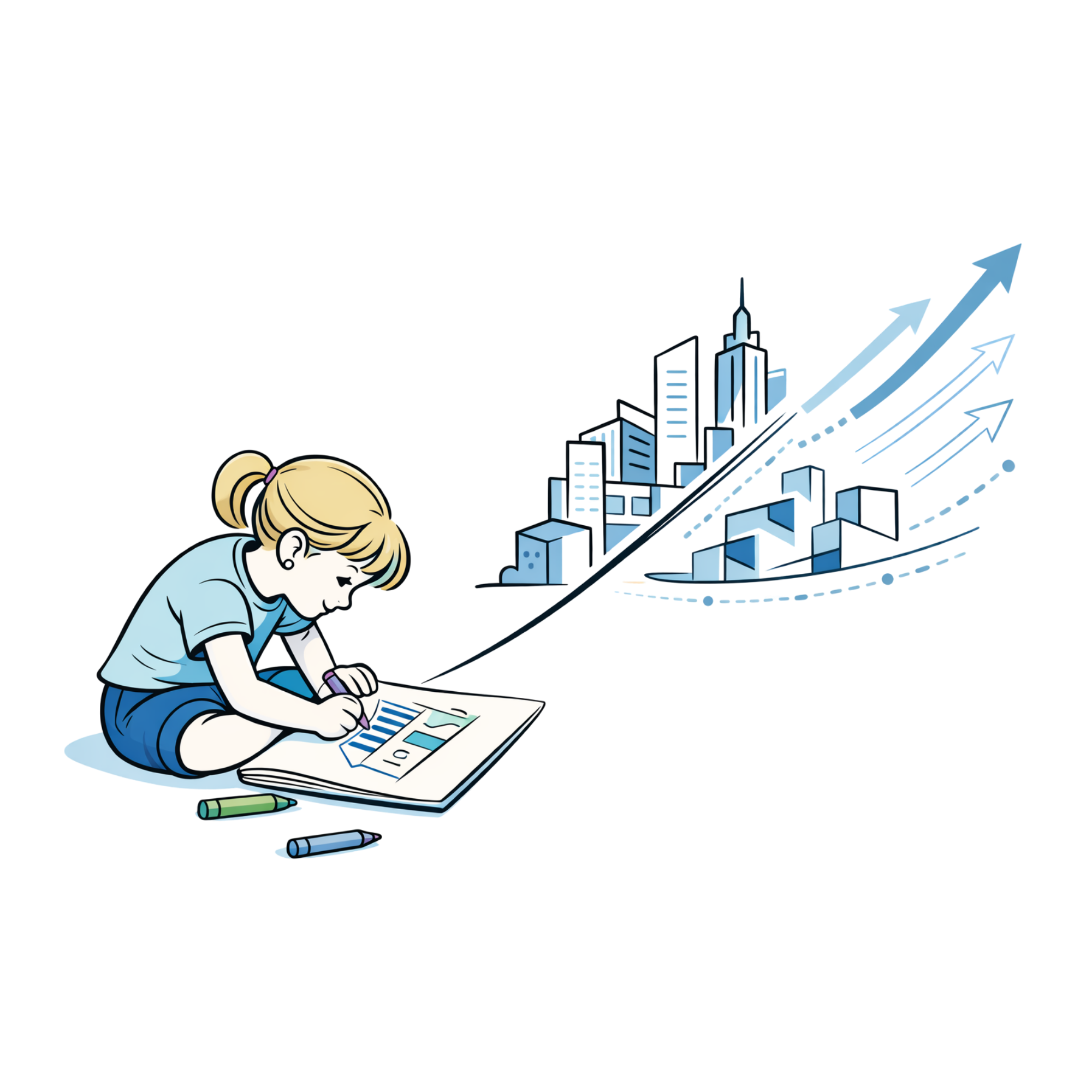Kaylee Philbrick-Theuerkauf illustration, founder of The Exceptional Plan